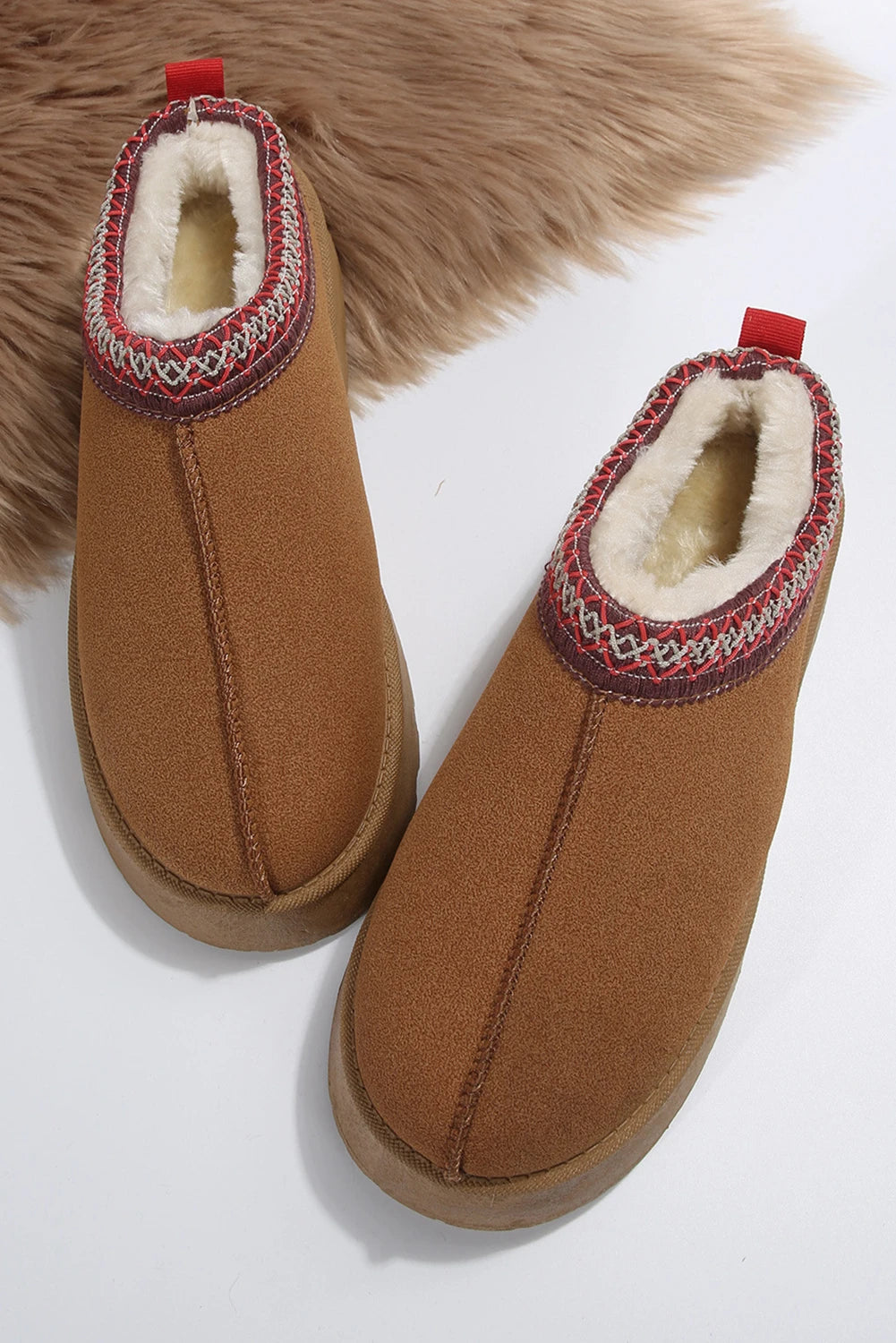 Chestnut Cozy Andes Slippers