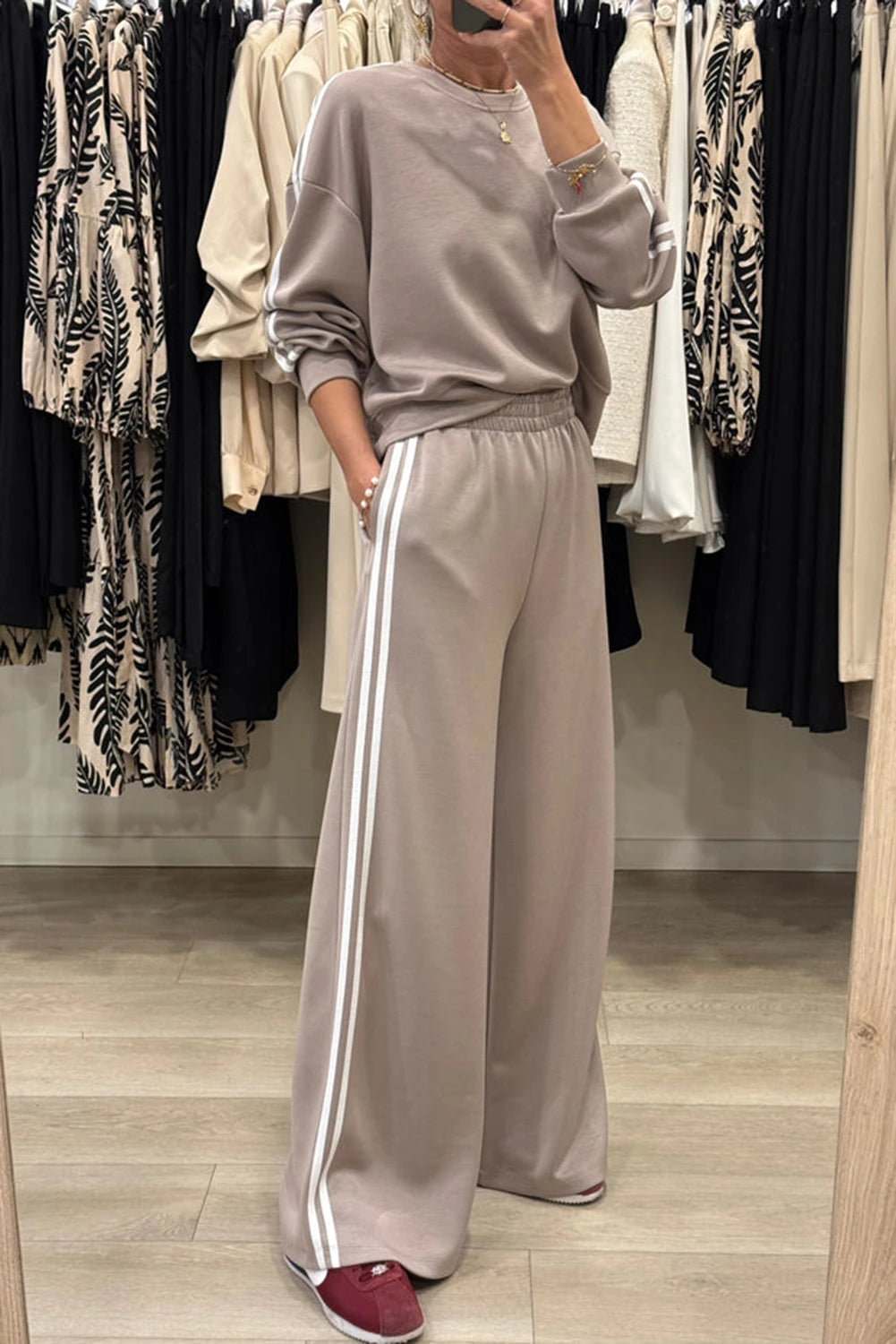 Morning Stripe Outfit Set