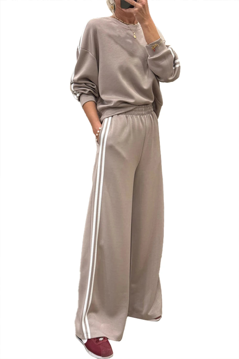 Morning Stripe Outfit Set